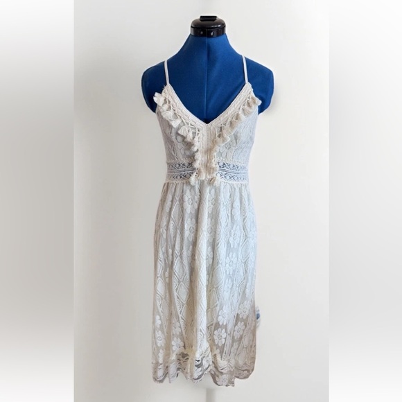 Cupshe Lace Maxi Dress Size S - Picture 2 of 11